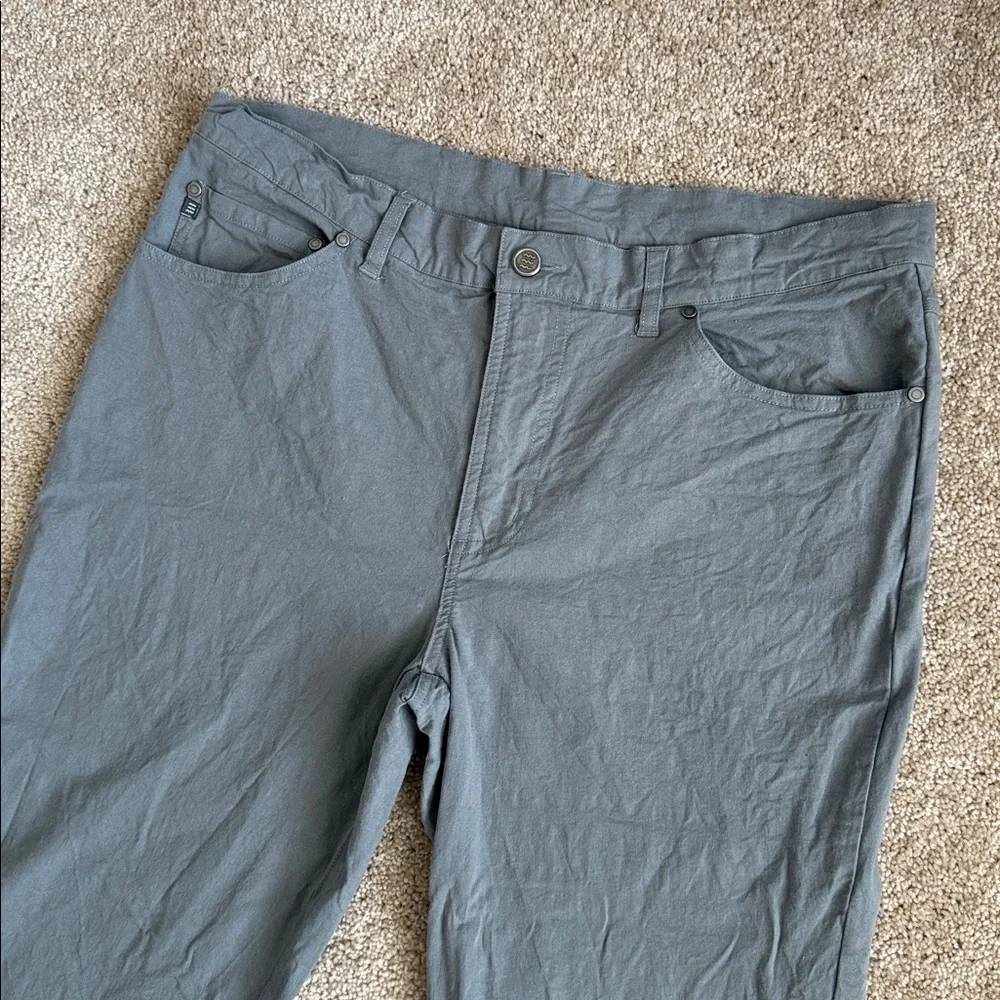 Free Fly Men’s Grey Chino Pants - Picture 3 of 8